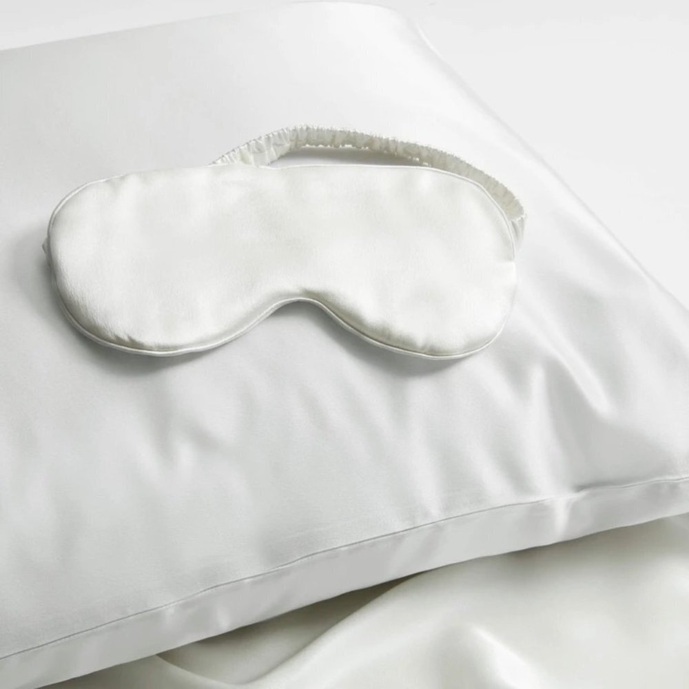 White Satin Eye Mask by Room Essentials™